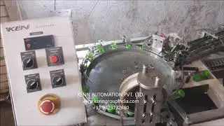flip top cap closing machine with tamper evident ring band