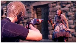 Resident Evil 4 Remake - Skull Shaker Brutal PS5 Gameplay
