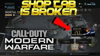 Modern Warfare - Armory Shop BUG? Loadout Shop Tab Not Working?