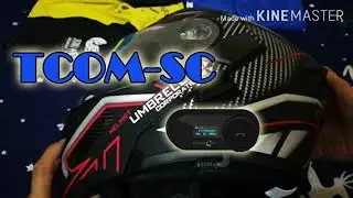 รีวิวบลูทูตติดหมวก TCOM-SC พันเดียวคุ้ม !!