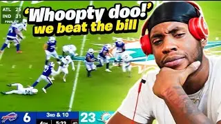 DOLPHINS против BILLS. ПОЛНЫЕ МОМЕНТЫ ИГРЫ (РЕАКЦИЯ!!!!!)