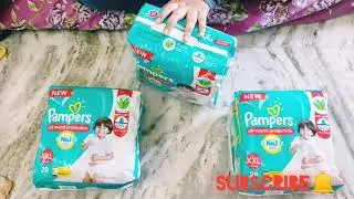 unboxing Pampers diapers xxl combo pack 3 review /@shoppinghub-66