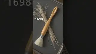 Toothbrush evolution from 1220 #evolution #timelapse #usa #toothbrush #history #historyusa #tooth