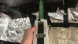 Pulsed High frequency in the livingroom from no 10 nextdoor.(13.39) 25th August 2025 part two.