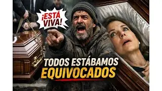«¡POR FAVOR, SIGUE VIVA!», GRITÓ UN MENDIGO INTERRUMPIENDO EL FUNERAL DE UN MILLONARIO.