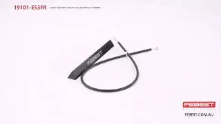 19101-E53FR CABLE ASSEMBLY HOOD LOCK CONTROL FOR BMW