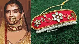 How To Make Silk Thread Choker Necklace at home |Deepika Padukone Inspired Jewellery |DIY CHOKER|