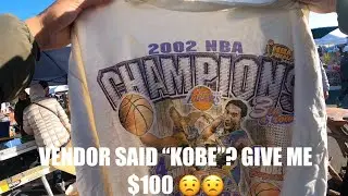 DANG, $100 FOR #KOBE WILD 😞 FOUND #TRIPPNYC SHORTS, RARE RALPH LAUREL RUGBY, BOOTLEG #louisvuitton