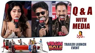 Q&A With media at Virgin Boys Movie Trailer Launch Event | Geetanand | Mitraaw Sharma | Shrihan