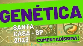 💥Exercício de genética do vestibular da Santa Casa 2023, comentadíssimo! ✍️
