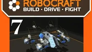 Robocraft Build | Part 7 | T10 SMG Sled Build and Gameplay