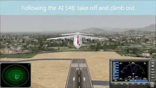 AiTracker X: Following an AI aircraft