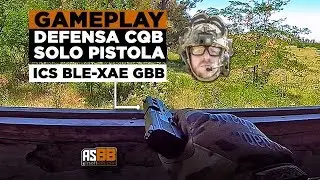 Defendiendo a pura pistola: ICS BLE XAE GBB GAMEPLAY - airsoftBB