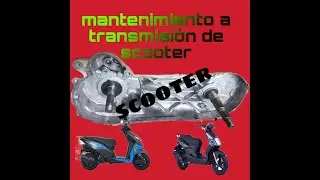 🔴🔴🔴Mantenimiento a transmisión de scooter Honda DIO 110 🔴🔴🔴
