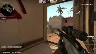 playing csgo casual with legit hack on