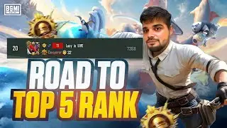 🔴#1INDIA SERIOUS RANK PUSH | TOP 5 AAJ HOGA? | LUCY IS LIVE|BGMI LIVE|#bgmi #verticallive #bgmilive