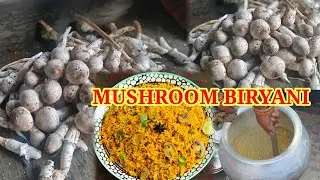 Let's learn how to make mushroom biryani, shall we  // Bijay Kumar Tudu official 🙏🙏🙏