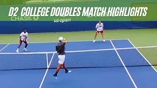 HIGHLIGHTS From My First Ever ITA College Tournament (Doubles Match)