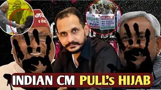 Bihar CM pulls off the hijab of a Muslim lady doctor#nitishkumar#CMbiharhijabcontroversy