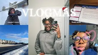 VLOGMAS 🎄 | final exams study, crochet time, méditation et plus encore !! 😽🎄