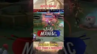 Butsss Unbelievable Maniac using Uranus | #freaklad #mlbb #shorts #msc #msc2023