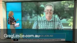 Greg Leslie Interview on Breakfast TV - Unusual Recruitment Method