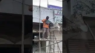 Demolition jack hammer concrete breaker #shorts
