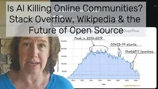 Stack Overflow Questions Dropped 40%! What’s Going On?
