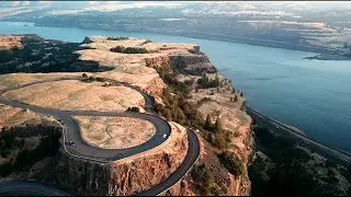 Drone Footage | Rowena Crest Viewpoint | Drone Shot Of Ocean | Aerial Shot Of Island