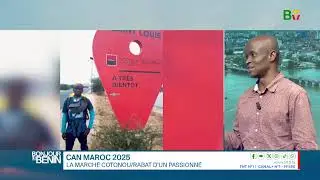 CAN Maroc 2025 : storytime de Sylvain apr&egrave;s son incroyable marche de Cotonou &agrave; Rabat