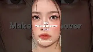 Makeup Remover At Home 💗✨| #aesthetic #skincare #fyp