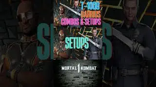 MK1 T-1000 Darrius Combos | Mortal Kombat 1 DLC T-1000 | Terminator #mk1combos #mk1 #terminator