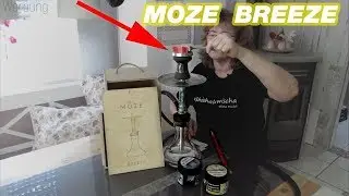 Ich Teste den neuen 187Tabak/ Blue Devil und lx53 Sparkling IZE T in der MOZE BREZZE | Shisha Muddi