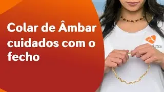 Quer saber como não quebrar o fecho do seu colar de âmbar? #colardeambar