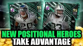 NEW POSITIONAL HEROES! TAKE ADVANTAGE! | MADDEN 19 ULTIMATE TEAM