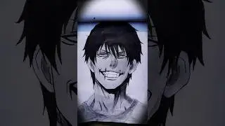 Toji drawing #art #anime #toji#shorts