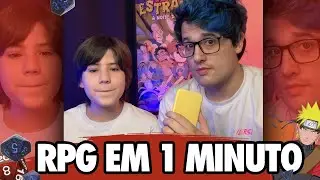 PIERRE VERSUS NARUTO??? RPG DE 1 MINUTO!! - CANAL DO CLEPTON