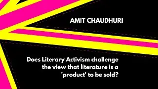 Literary Activism: is literature a product?