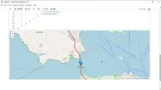 Geographic visualization in Data-Forge Notebook