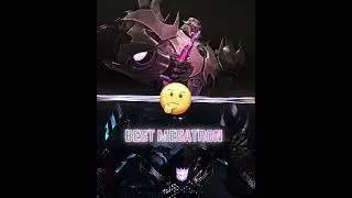 Best version of Megatron? Megatron edit -  SPACE slowed #transformers #shorts