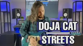Doja Cat - Streets Guitar Solo Cover + TAB