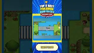 Top 5 Best Pok&eacute;mon ROM Hacks this December 2025! 😎💥🔥 #shorts #pokemon #romhacks #gba #nds