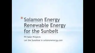 Solamon Energy Renewable Energy Fisher Capital Scam News