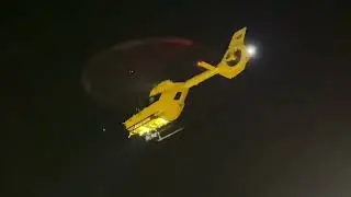 Decollo EliBologna I-ATLS #helicopter #ambulance 