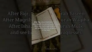 Islamic Tips to be successful in life || Part 2 || #islamic #lifestyle