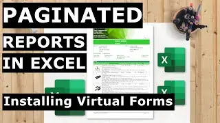 How to Install Virtual Forms (course: FREE Professional & Paginated Excel Reports without Power BI)