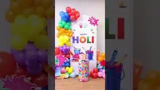 Colorful Decorations for your Holi Celebration | Holi Party Ideas | CherishX.com