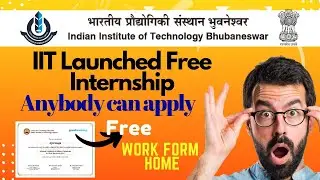 IIT Online Internship 2021 |  Work From Home Internships | Work From Home Internships #Internship
