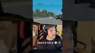 Only Max Verstappen could get through this unscathed 😂🎮 (via TeamRedline/Twitch)