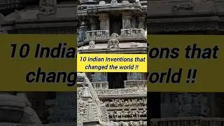 10 Indian Inventions that changed the world #IndianInventions #MadeInIndia #History #DidYouKnow